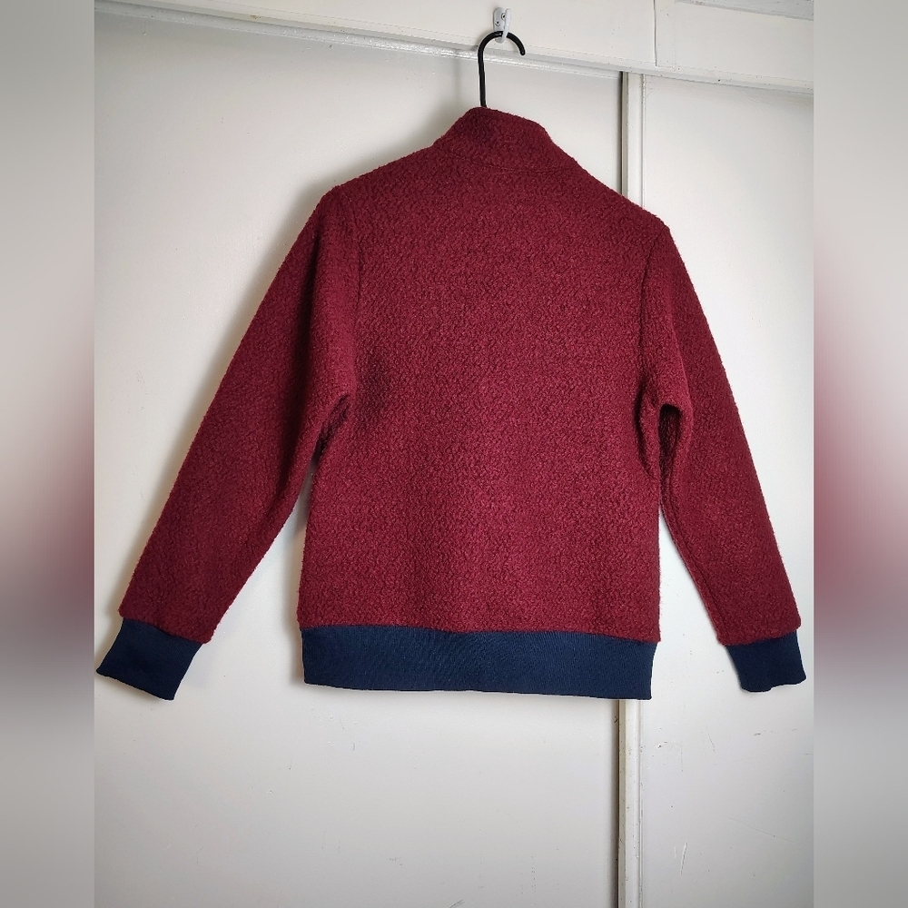 Patagonia women's Woolyester fleece full-zip jacket oxide red, size S. - Picture 4 of 15